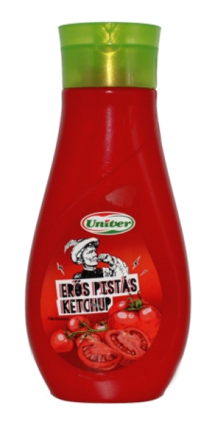 Univer Tomaten-Ketchup - Scharf 470ml